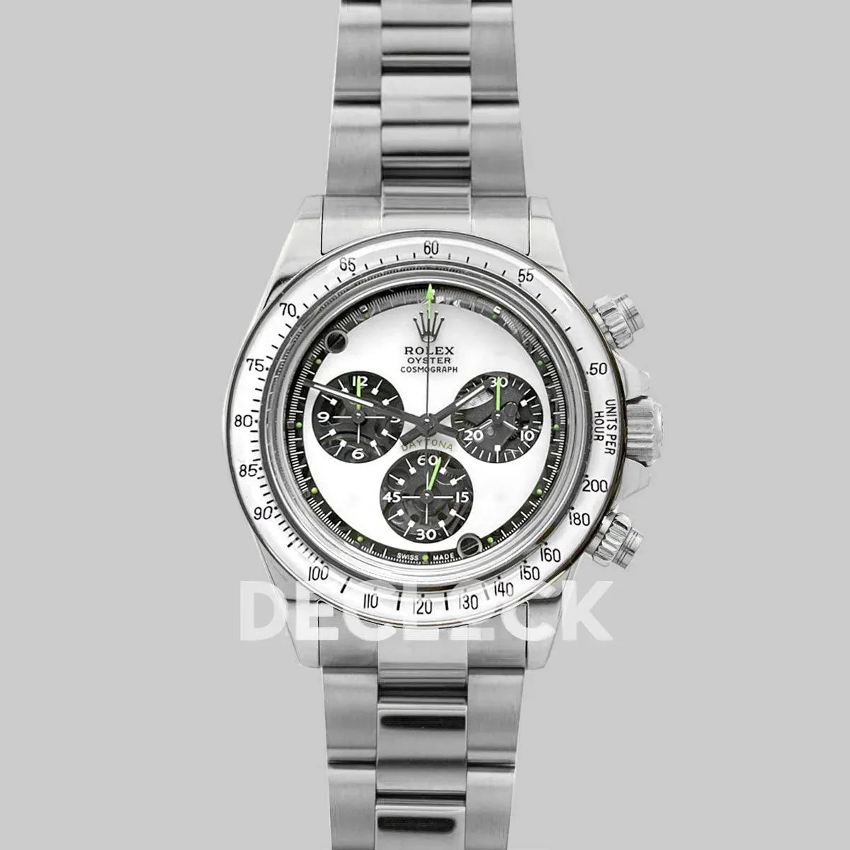 Daytona 116508 Neon Artisans de Genève Unveils White Dial in White Gold