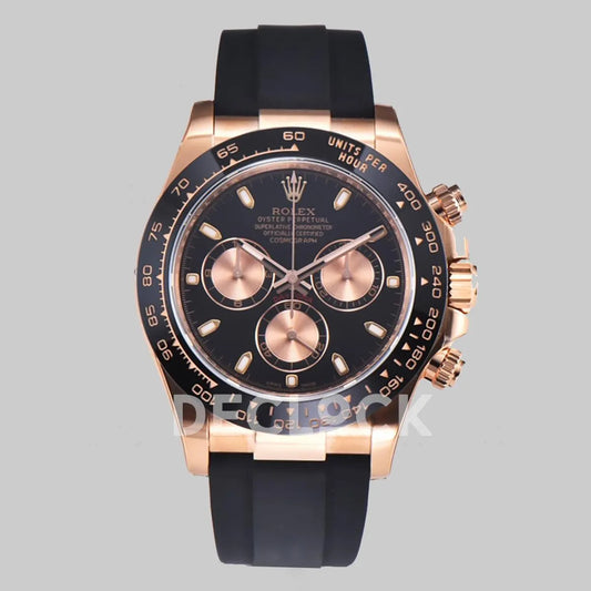 Daytona 116515LN Black Dial in Everose Gold