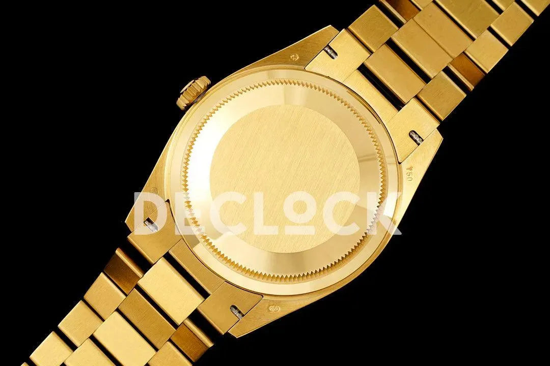 Day-Date 36 128238 Black Dial in Gold