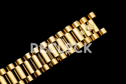 Day-Date 36 128238 Black Dial in Gold