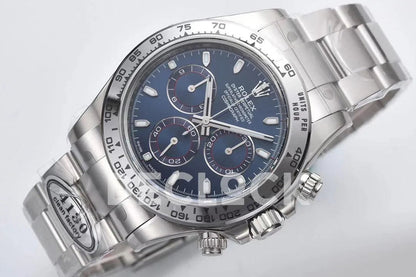 Daytona 116509 Blue Dial in White Gold