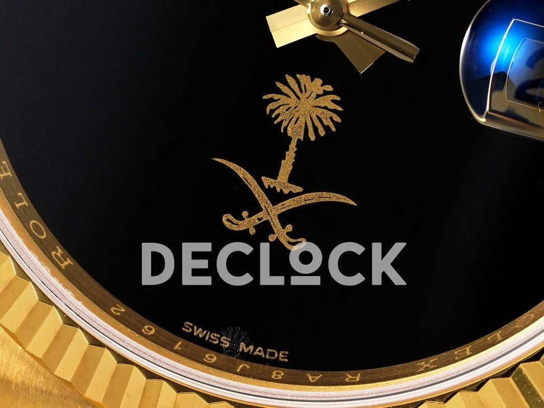 Day-Date 36 128238 Black Dial in Gold Special Edition