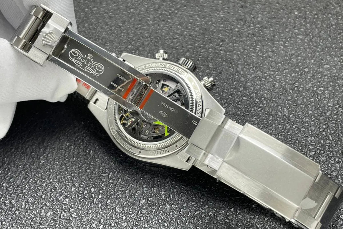 Daytona 116508 Neon Artisans de Genève Unveils White Dial in White Gold