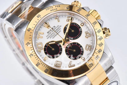 Daytona 116519 White Dial in Yellow Gold