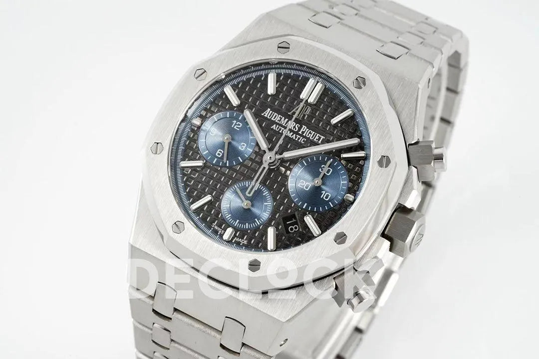 Royal Oak Self-Winding Chronograph Blue Dial in Steel