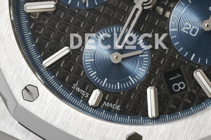 Royal Oak Self-Winding Chronograph Blue Dial in Steel