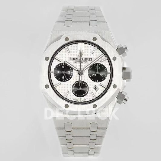 Royal Oak Self-Winding Chronograph White Dial in Steel