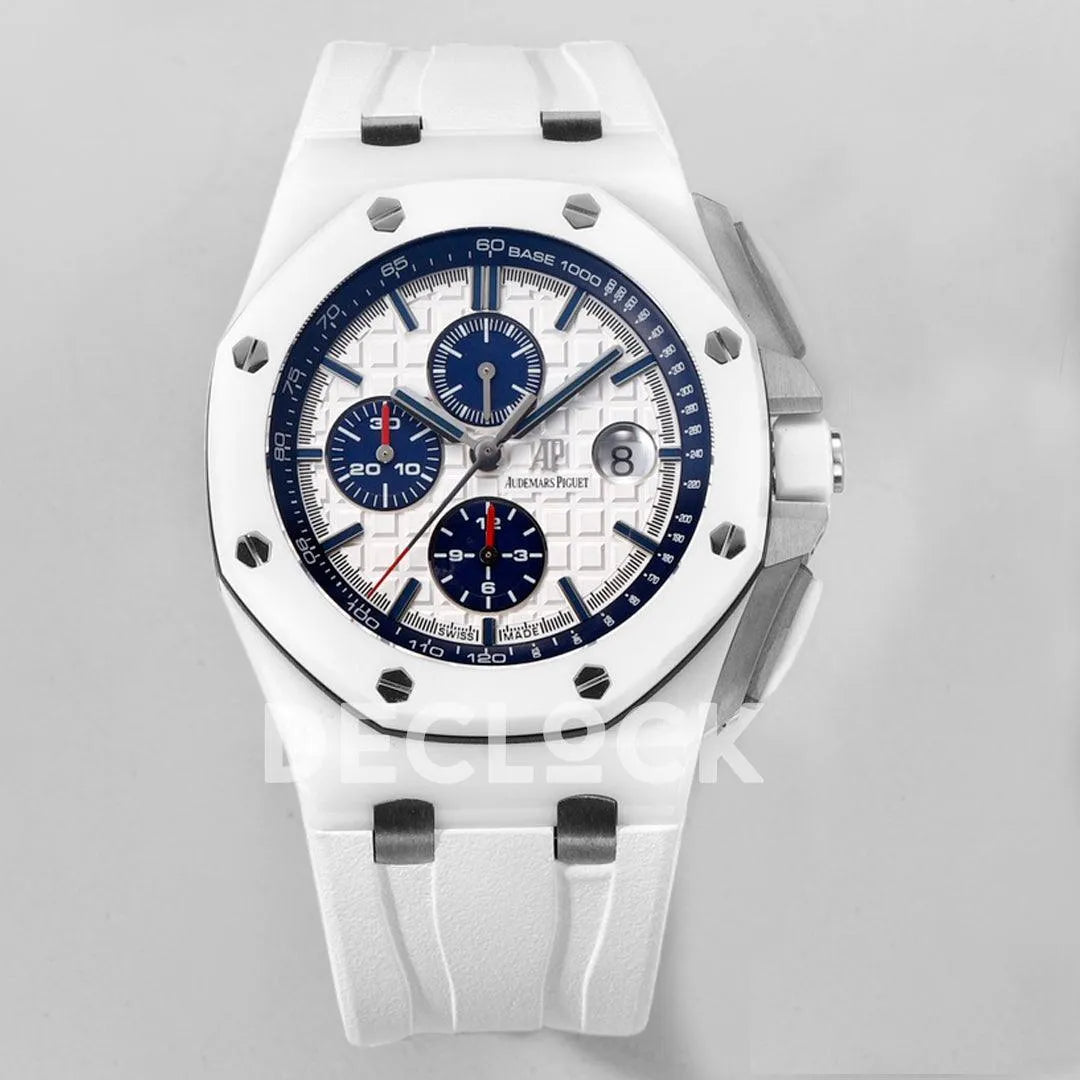 Royal Oak Offshore Novelty 44mm in White Ceramic 26402CB