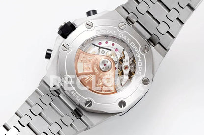 Royal Oak Offshore Self-Winding Chronograph White Numerous Dial in Steel