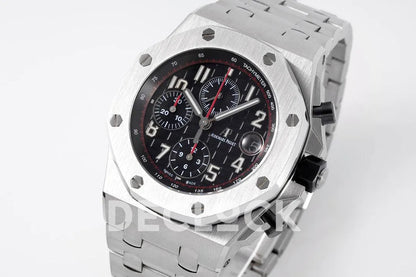 Royal Oak Offshore Self-Winding Chronograph Black Numerous Dial in Steel