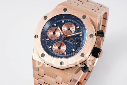 Royal Oak Offshore Self-Winding Chronograph Rose Gold/Blue Dial in Rose Gold