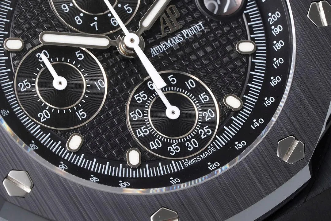 Royal Oak Offshore Self-Winding Chronograph Black Dial in PVD