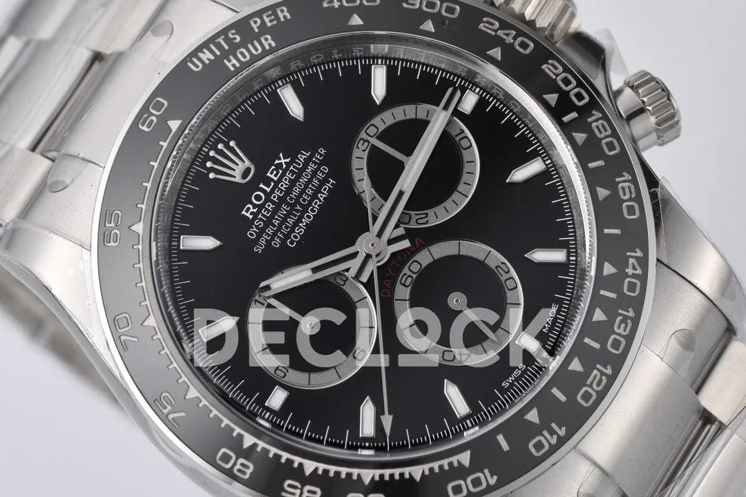 Daytona 126500LN Black Dial in Steel