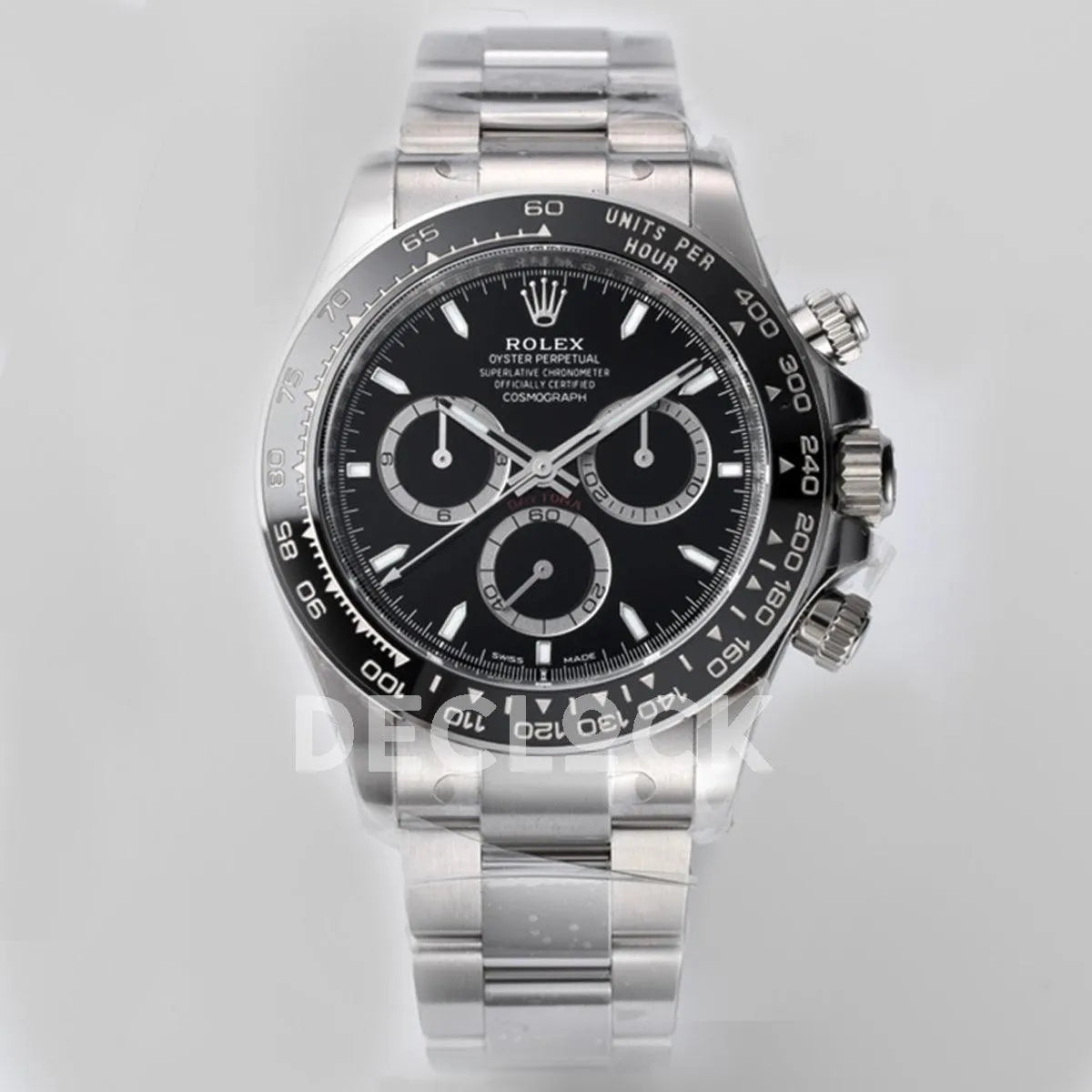 Daytona 126500LN Black Dial in Steel