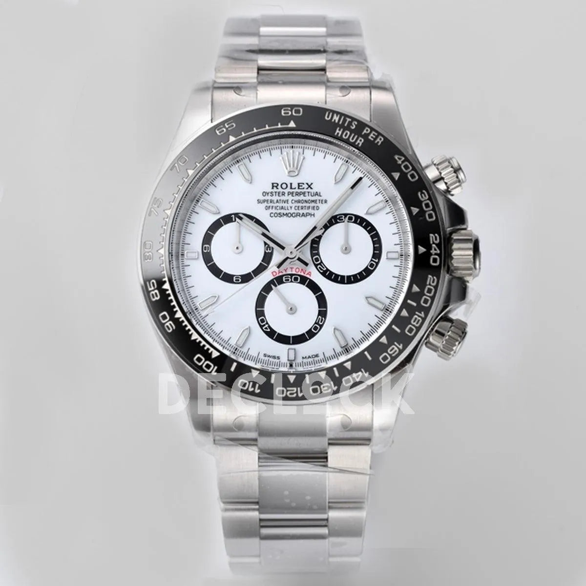 Daytona 126500LN White Dial in Steel