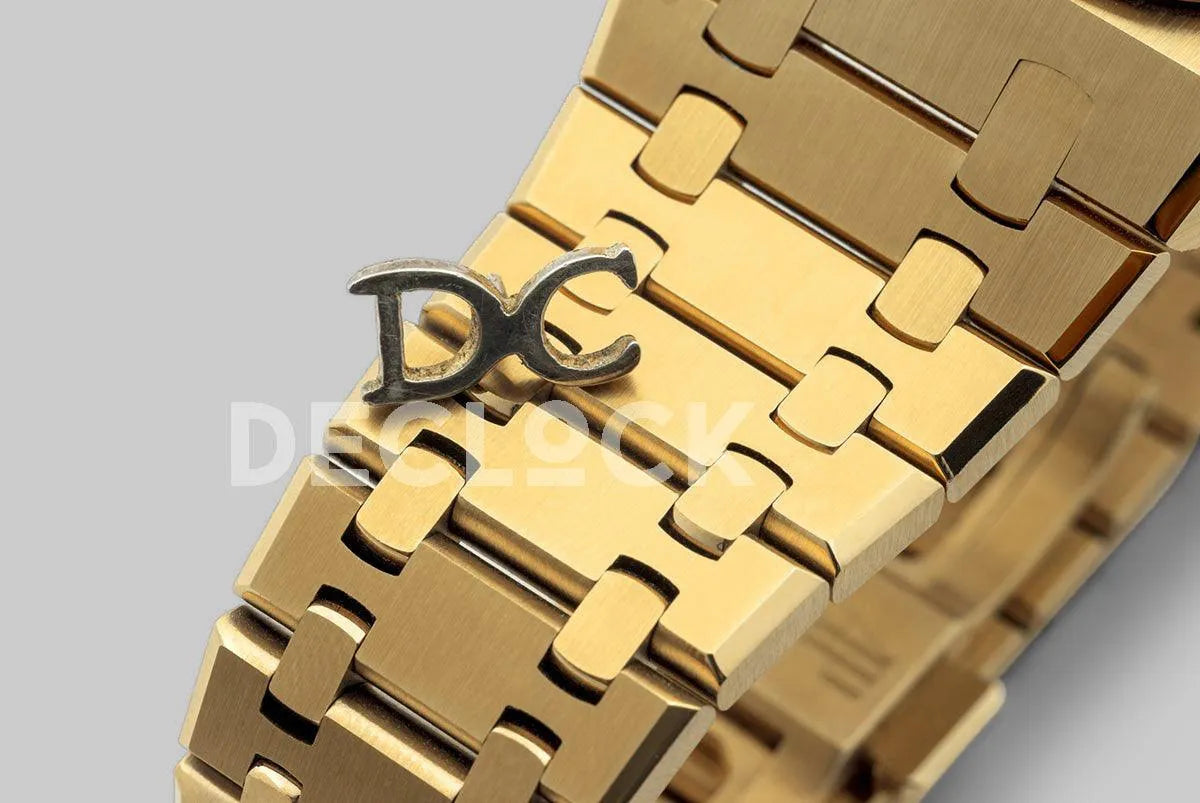 Replica Audemars Pigeut Royal Oak 15400 Gold White Dial - Replica Watches