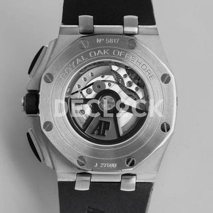 Replica Audemars Pigeut Royal Oak Offshore Novelty 44mm Black Dial in Stainless Steel - Replica Watches