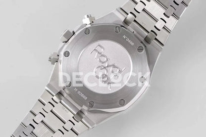 Replica Audemars Pigeut Royal Oak Self-Winding Chronograph White Dial in Steel - Replica Watches