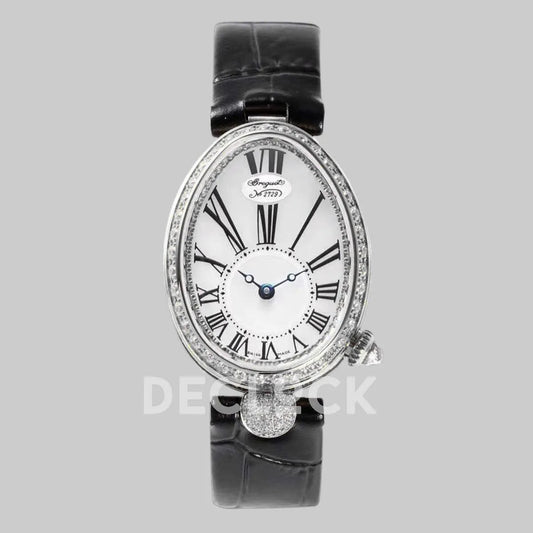 Replica Breguet Reine de Naples in White Gold - Replica Watches