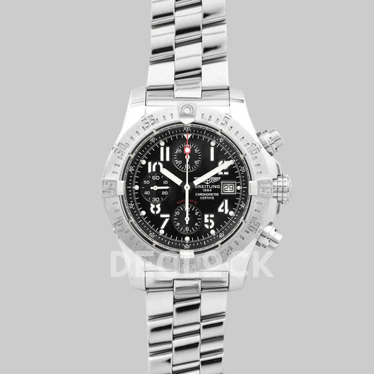 Replica Breitling Avenger Skyland Black Dial in Steel - Replica Watches