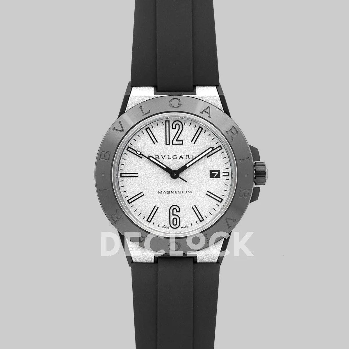 Replica Bvlgari Diagono Magnesium Automatic Silver Dial 102427 - Replica Watches