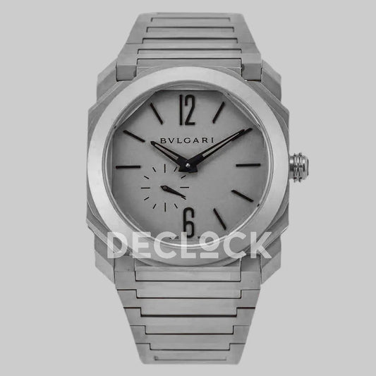 Replica Bvlgari Octo Finissimo Grey Dial - Replica Watches