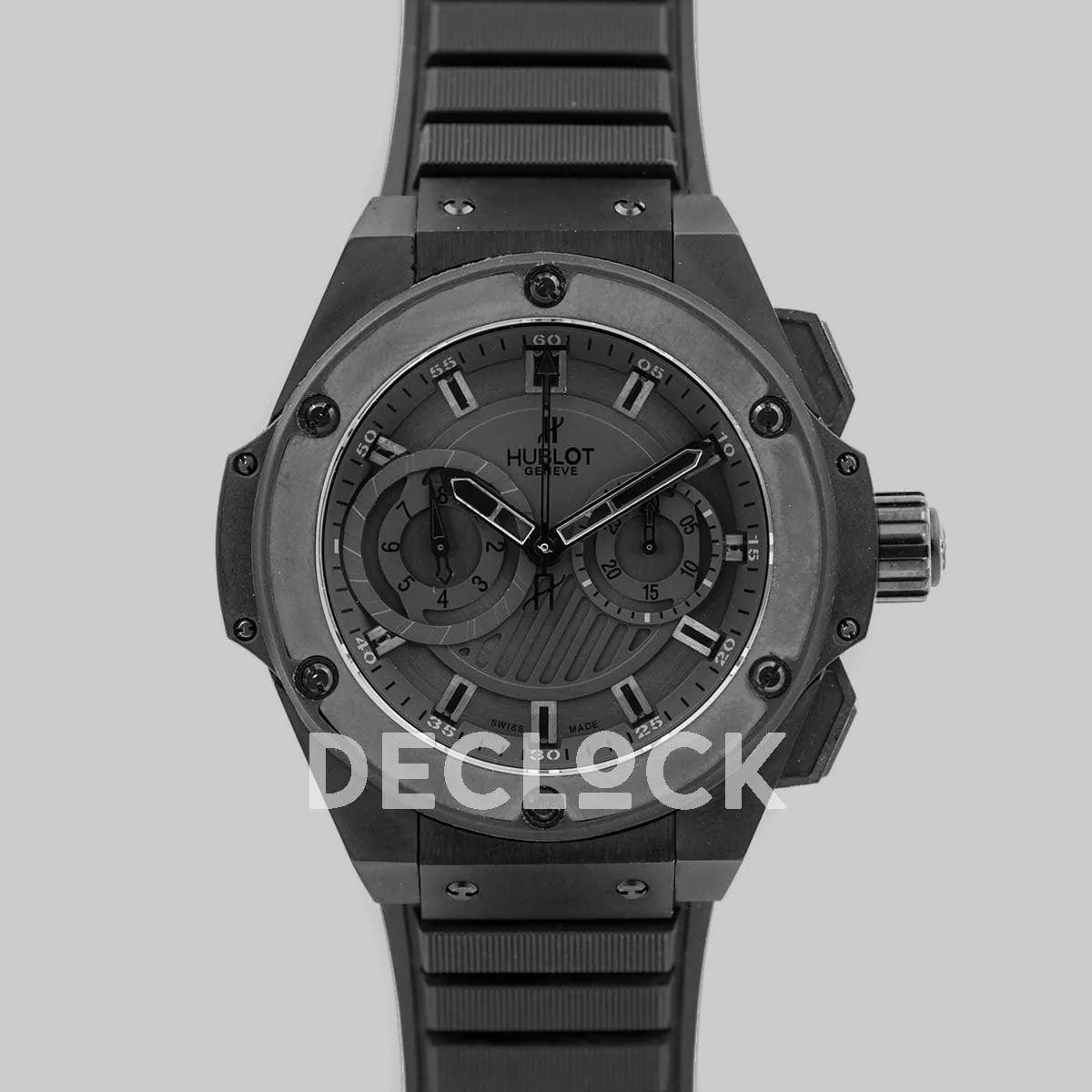 Replica Hublot Big Bang King Power Foudroyante Full Black - Replica Watches