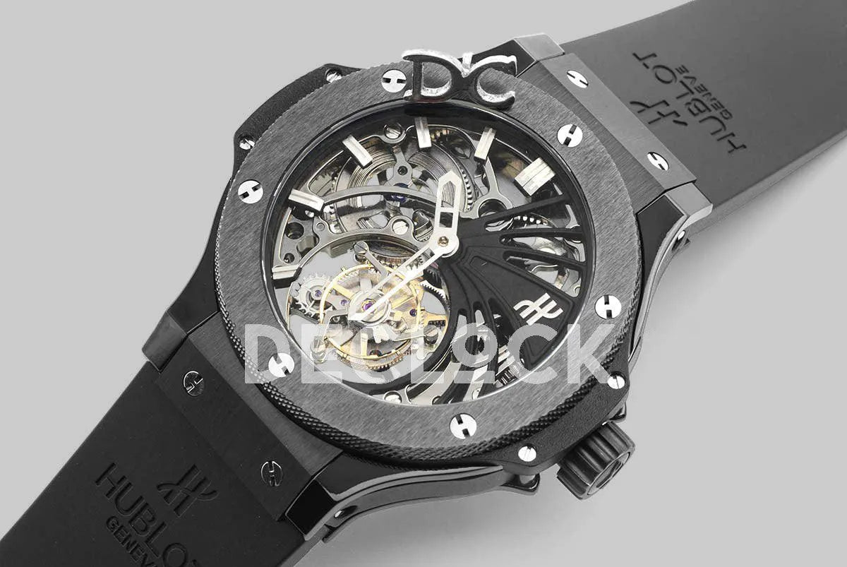 Replica Hublot Big Bang Minute Repeater Tourbillon in Black Ceramic - Replica Watches