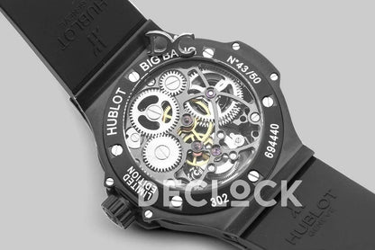 Replica Hublot Big Bang Minute Repeater Tourbillon in Black Ceramic - Replica Watches