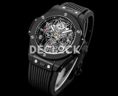 Replica Hublot Big Bang Tourbillon Automatic Black Magic - Replica Watches