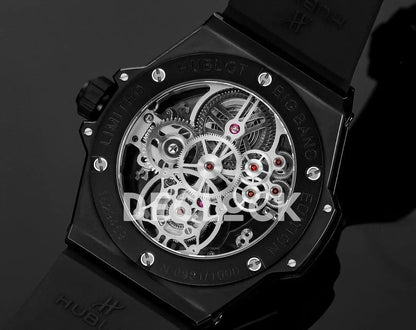 Replica Hublot Big Bang Tourbillon Automatic Black Magic - Replica Watches