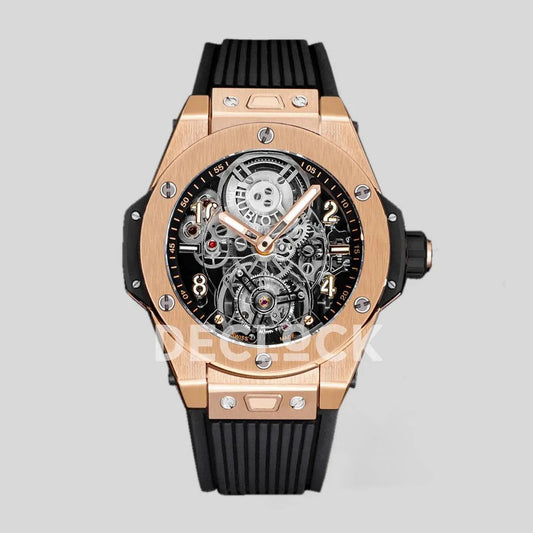 Replica Hublot Big Bang Tourbillon Automatic Rose Gold - Replica Watches