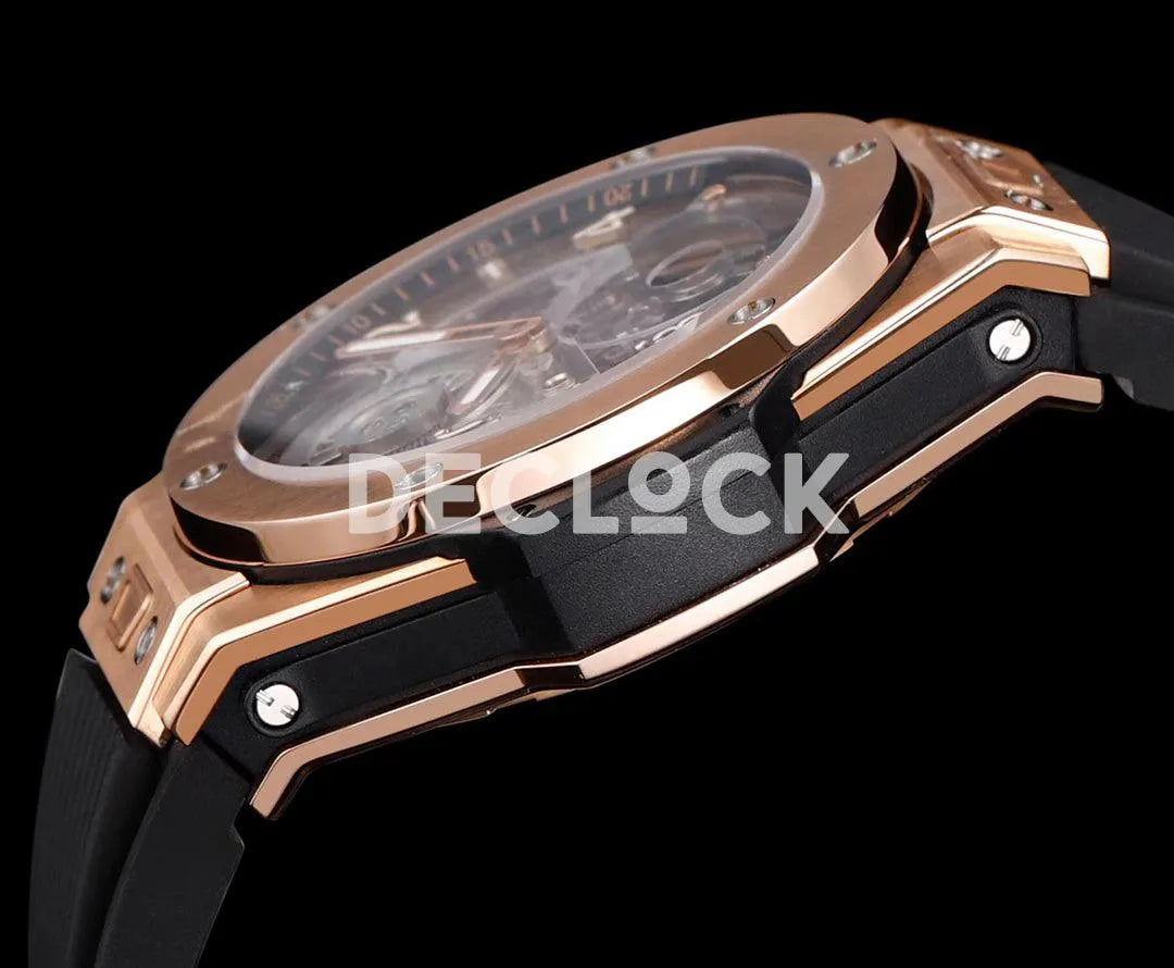 Replica Hublot Big Bang Tourbillon Automatic Rose Gold - Replica Watches