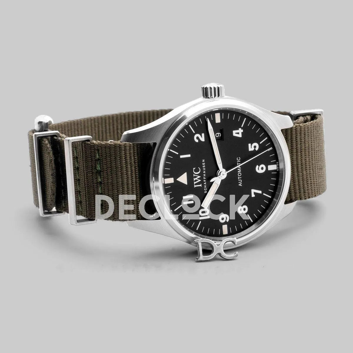 Replica IWC Pilot’s Watch Mark XVIII Edition (Tribute to Mark XI) IW327007 Black Dial in Steel - Replica Watches