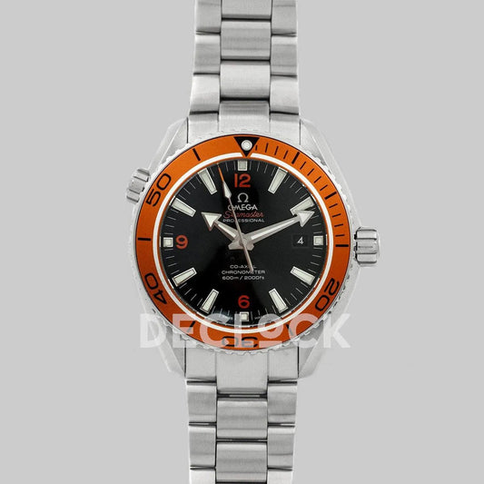 Replica Omega Seamaster Planet Ocean GMT 45mm Orange - Replica Watches