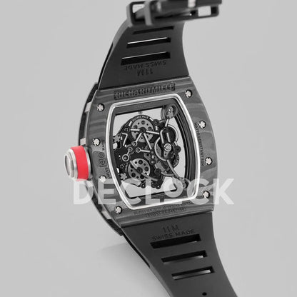 Replica Richard Mille RM 055 Bubba Watson Americas Edition Dark Legend in NTPT Carbon - Replica Watches