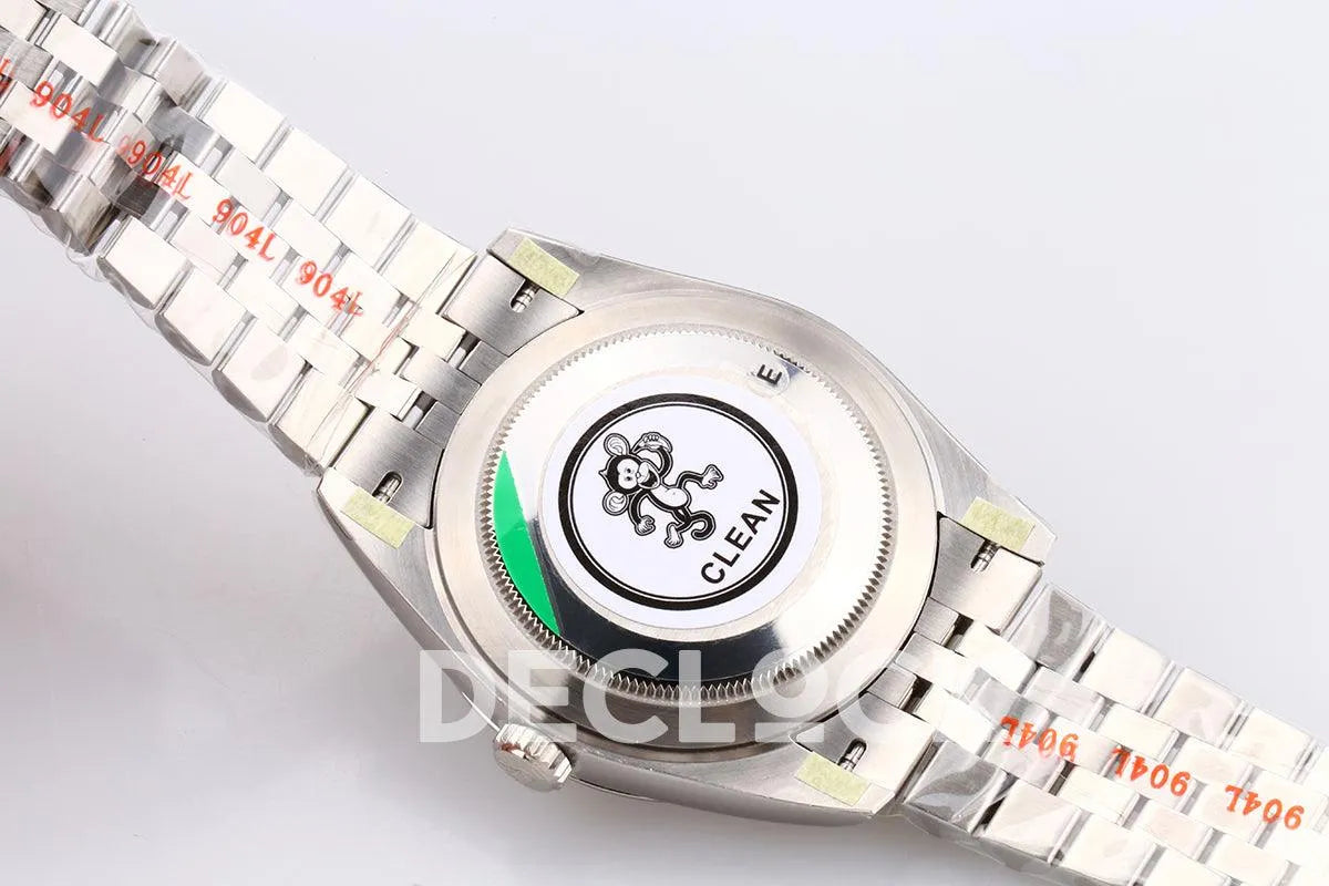 Replica Rolex Datejust 36/41 126334 Bright Black Dial Stick Markers on Jubilee Bracelet - Replica Watches