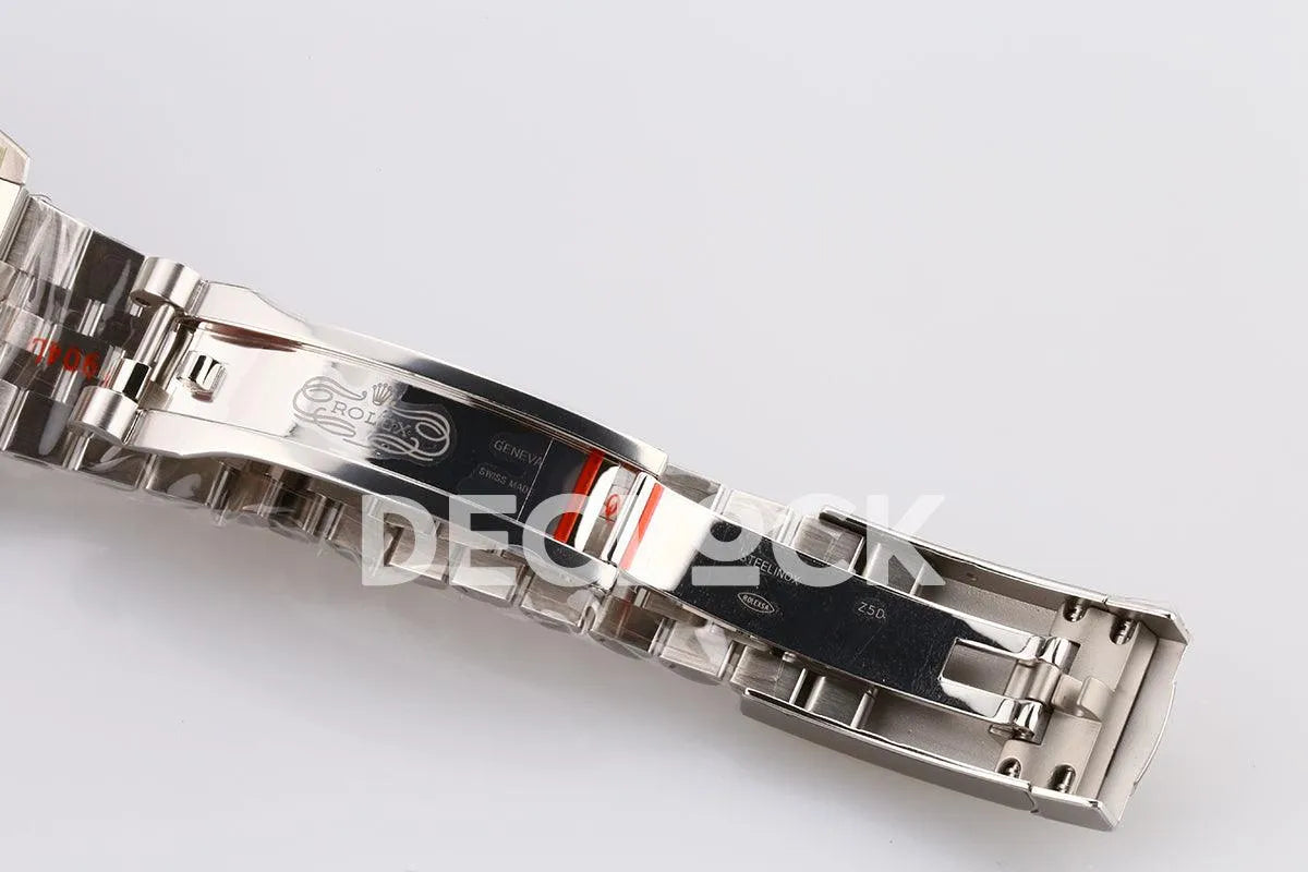 Replica Rolex Datejust 36/41 126334 Bright Black Dial Stick Markers on Jubilee Bracelet - Replica Watches