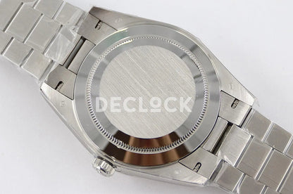 Replica Rolex Day-Date 40 228206 Green Dial in Platinum with Arabic Markers - Replica Watches