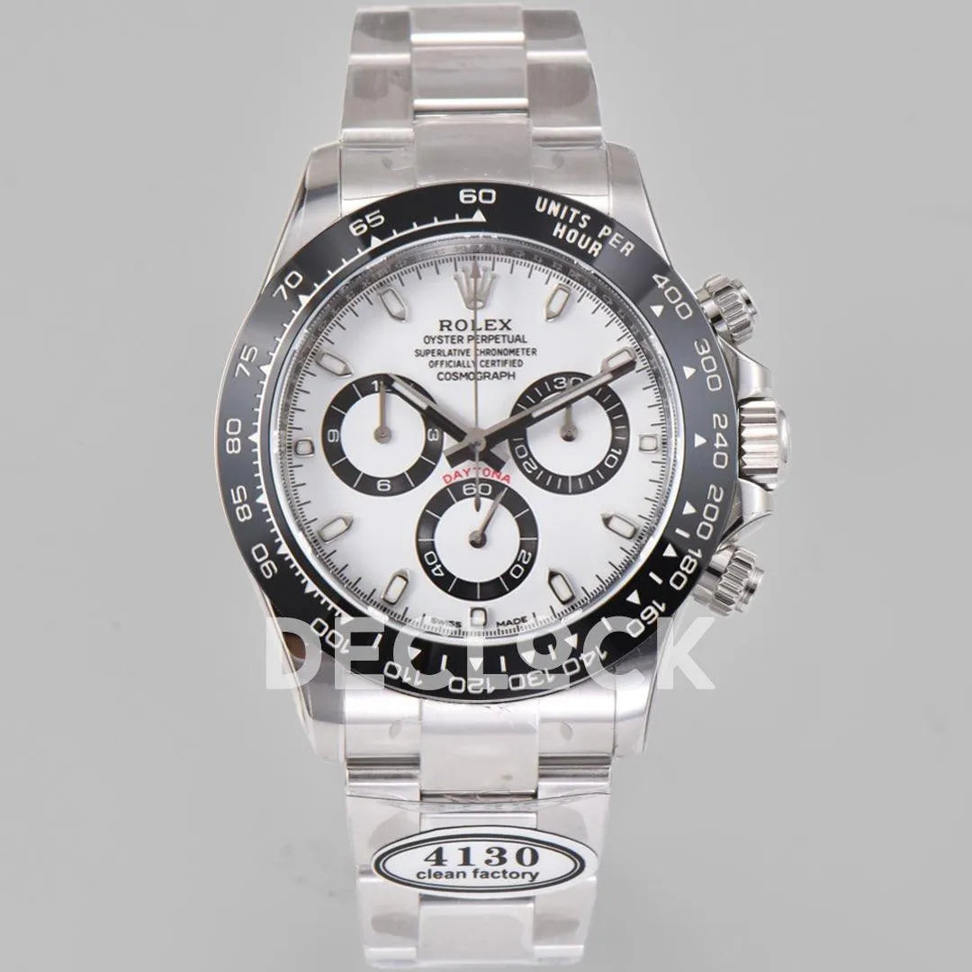 Replica Rolex Daytona 116500 Ceramic Bezel in White Dial - Replica Watches