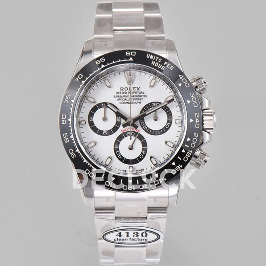 Replica Rolex Daytona 116500 Ceramic Bezel in White Dial - Replica Watches