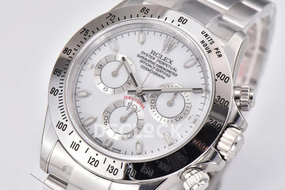 Replica Rolex Daytona 116520 Steel in White Dial - Replica Watches