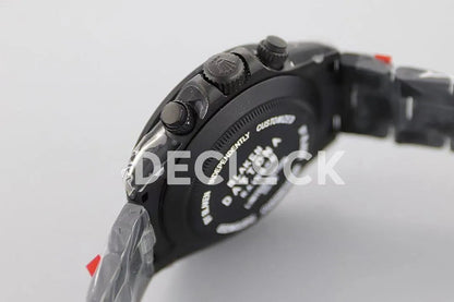 Replica Rolex Daytona Blaken Black DLC Bezel in Black Dial - Replica Watches