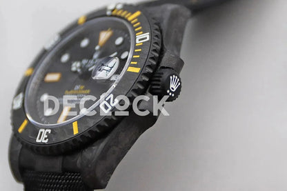 Replica Rolex DIW Submariner Carbon Yellow - Replica Watches