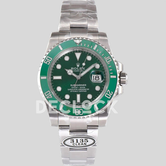 Replica Rolex Submariner 116610LN Green Ceramic - Replica Watches