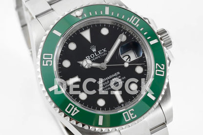 Replica Rolex Submariner 116610LN "Kermit" Green Ceramic - Replica Watches