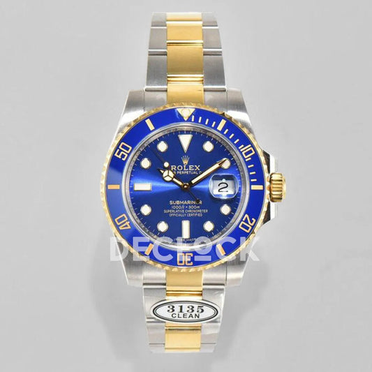 Replica Rolex Submariner 116613LB Blue Ceramic - Replica Watches