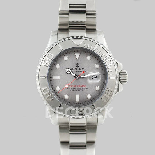 Replica Rolex Yacht Master 116622 Platinum Dial - Replica Watches