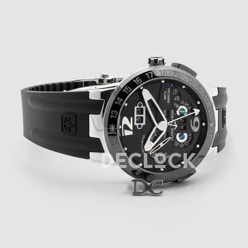 Replica Ulysse Nardin El Toro Black Dial in Steel - Replica Watches