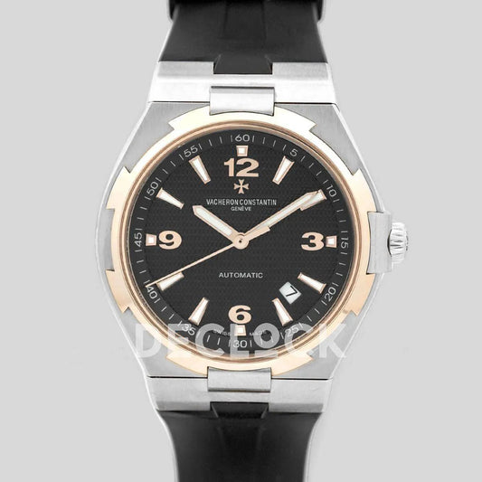 Replica Vacheron Constantin Overseas Automatic Black Dial in 2-Toned - Replica Watches